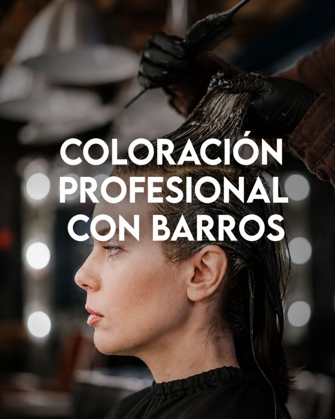 Coloración profesional con barros